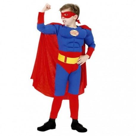 Disfraz de Superhéroe musculado Talla 10-12