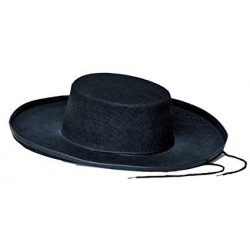 Sombrero Cordobés negro,unisex