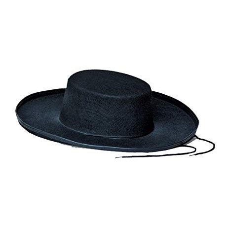 Sombrero Cordobés negro,unisex