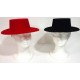 Sombrero Cordobés/a unisex en  Rojo.Infantil