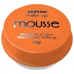 Maquillaje al agua Mousse naranja