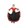 Falda de andaluza,sevillana,flamenco..talla L