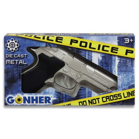 Pistola de Ganster o Policía.Metal 