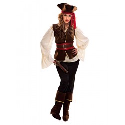 Disfraz Bucanera,talla XL