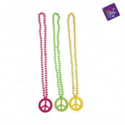  Collar Hippie,símbolo de la paz
