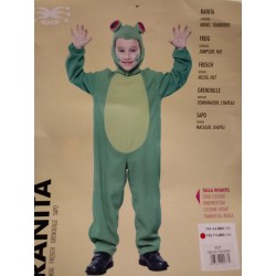 Disfraz Ranita-Rana,Animales..talla 7-9