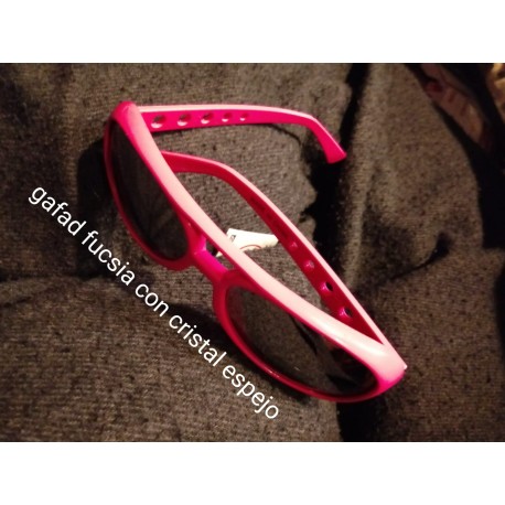 Gafas años 50,tipo Elvis en Fucsia