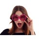 Gafas Fucsia,