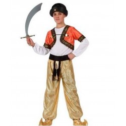 Disfraz Príncipe Árabe-Aladino-Moro-Paje...talla 5-6 años