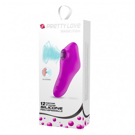 Pretty Love Magic Fish 12 funciones succión de clítoris