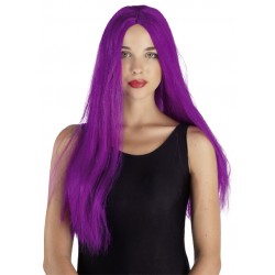 Peluca  Violeta Melena,Larga.