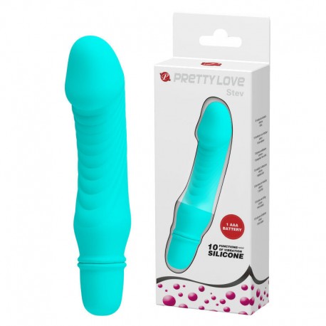 Masajeador-Vibrador pretty love Stev..10 velocidades,turquesa
